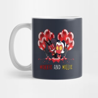 Helluva Boss Moxxie And Millie Mug